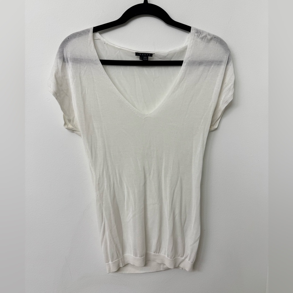 Theory V-Neck Short Sleeve